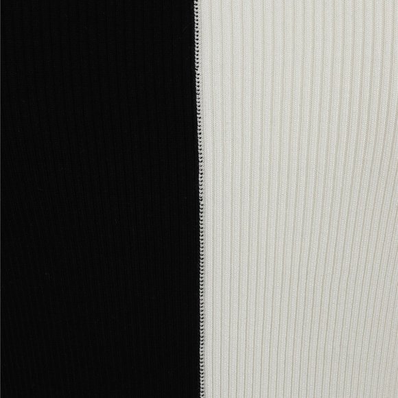 Collectif Mainline Savannah Contrast Knitted Top - Picture 5 of 8